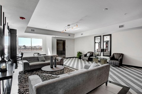 Lobby couch at The Lennox, Las Vegas, 89183